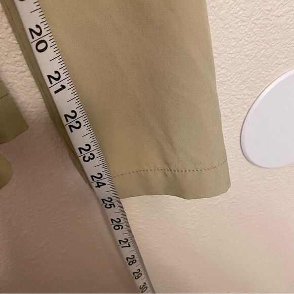 Cat and Jack Girls tan khaki school UNIFORM pants lightweight adjustable 12 - Picture 10 of 12